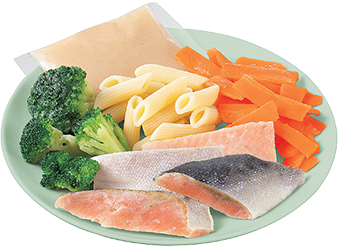 ご家庭にある牛乳250mlを加えるだけ！